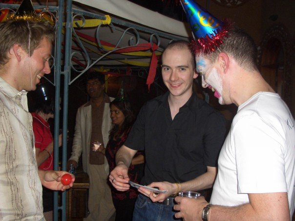 Matt entertaining at a private party in Dubai, UAE